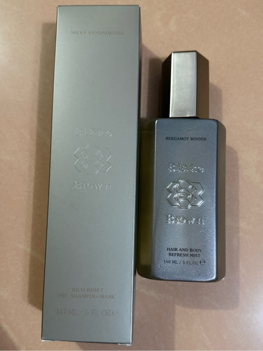Blake Brown Milky Sandalwoods & Blake Brown Bergamot Woods Hair & Body